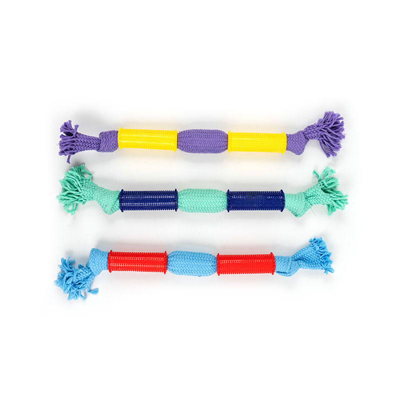 Double Handle Squeaky TPR Pet Dog Toys