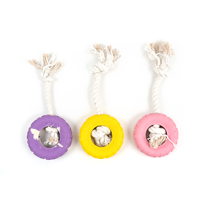 Tyre& Rope Relaxing Rubber Pet Dog Toys