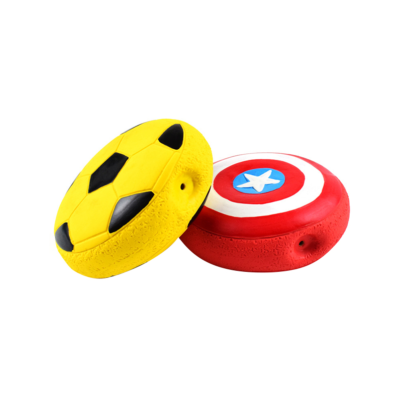 Shield Squeaky Latex Pet Dog Toys