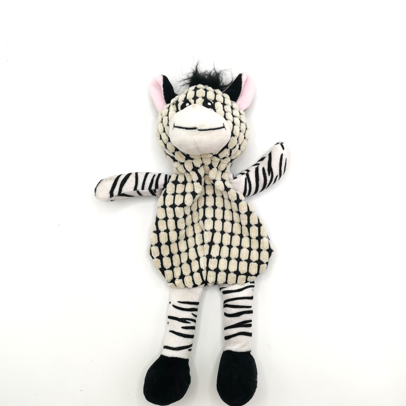 Squeaky Plush Toy Multiple Animal Design