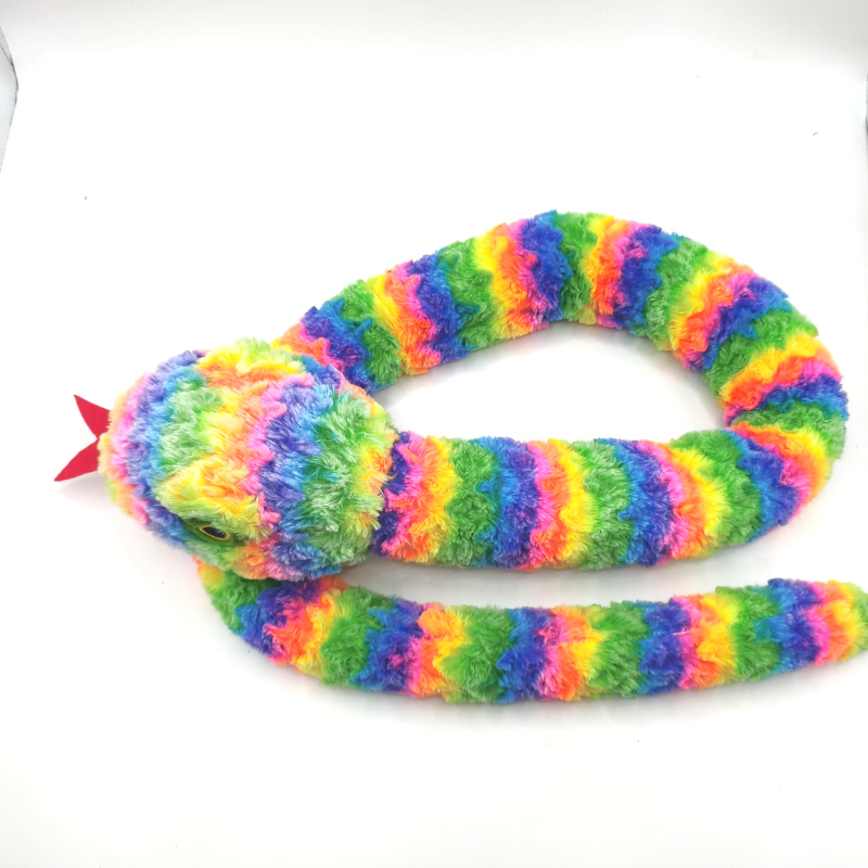 Soft Staffed Plush Pet Toy Snake