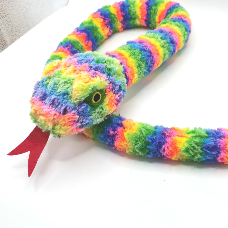 Soft Staffed Plush Pet Toy Snake