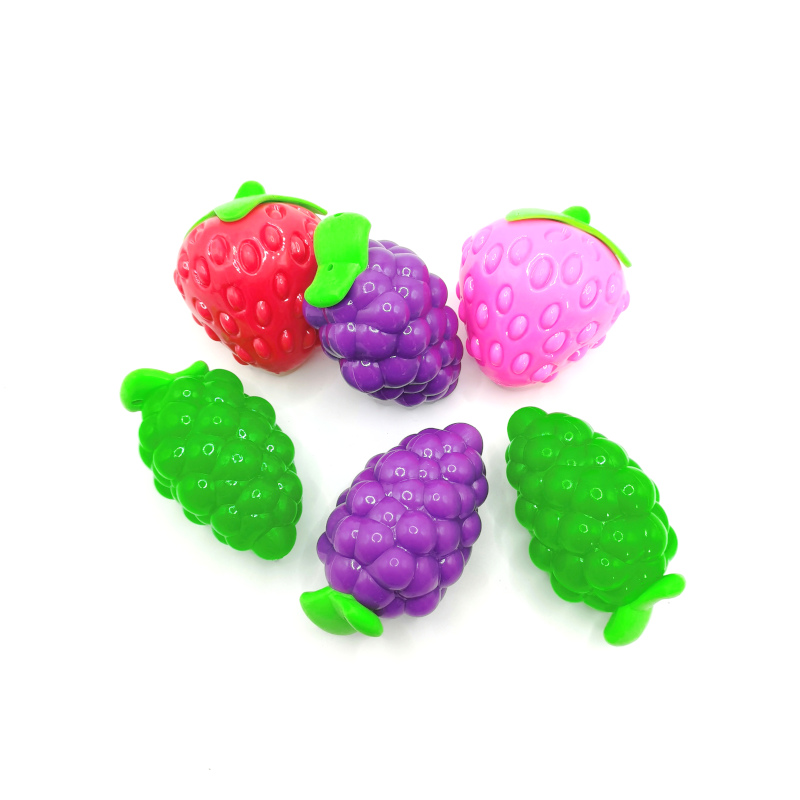  Plastic Fruit Shaped Toys