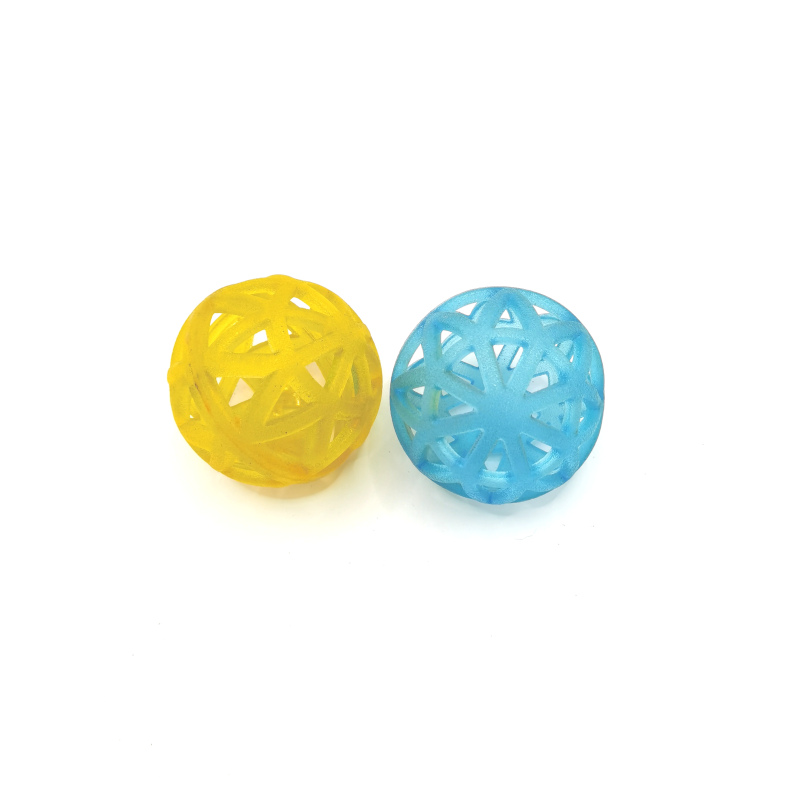 DIA 8.5CM Plastic Hollow Ball Dog Toys