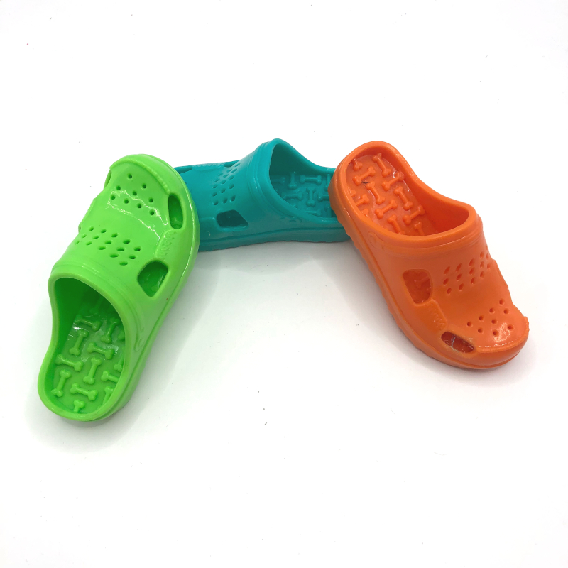 Squeaking Plastic Shoe Shaped  Toys