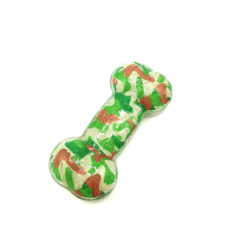 TPR Printed Bone Squeaking Dog Toys