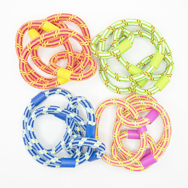 Three Circle Rings Cotton Rope Dog Toy